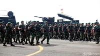 Pasukan gabungan terdiri dari 58 ribu personel TNI, 17 ribu personel Polri, serta sisanya dari Polmas dan Linmas.