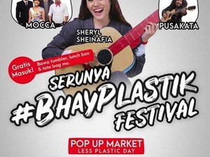 Yuk, Ikut Aksi Peduli Lingkungan di #BhayPlastik Festival Bandung!