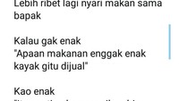 Hayoo ada yang punya pengalaman kayak gini nggak? Bapak-bapak juga ternyata agak ribet ya soal pilihan makanan. Foto: twitter