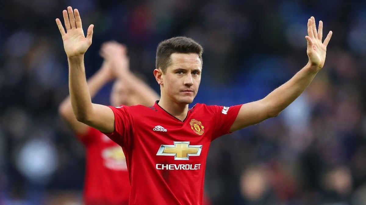 Gelandang Man United Ander Herrera diburu Paris St. Germain. (Foto: Catherine Ivill/Getty Images)