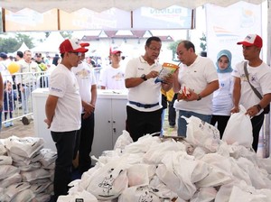 KAI Gelar Pasar Murah Paket Sembako Senilai Lebih dari Rp 88 Juta