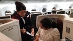 Foto: Kelas Bisnis Japan Airlines yang Nyaman