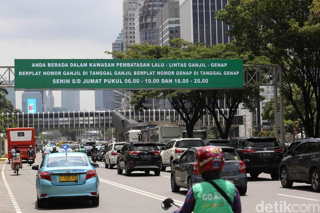 Ganjil Genap ala Asian Games Diklaim Bikin Masyarakat Happy