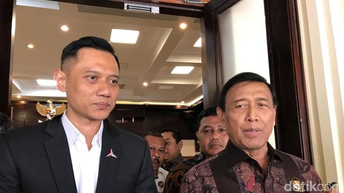 Temui Wiranto, AHY Beri Dukungan agar Pemilu Aman, Damai, dan Jujur