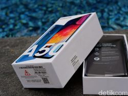 Unboxing Galaxy A50, Ponsel Fingerprint Dalam Layar Rp 4 Jutaan