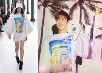 Penampilan Kang Daniel yang Tetap Maskulin Saat Pakai Baju-baju Wanita