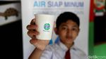 Antusias Anak-anak SD Jajal Air Kran Siap Minum di Sekolah