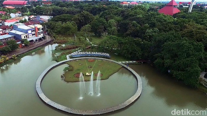 Kampus Universitas Hasanuddin (Unhas)- (Ibnu-detik)