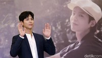 Park Bo Gum akan menghadiri fan meeting pada Sabtu (23/3) nanti berajuk Good Day. Pool/Palevi S/detikFoto.