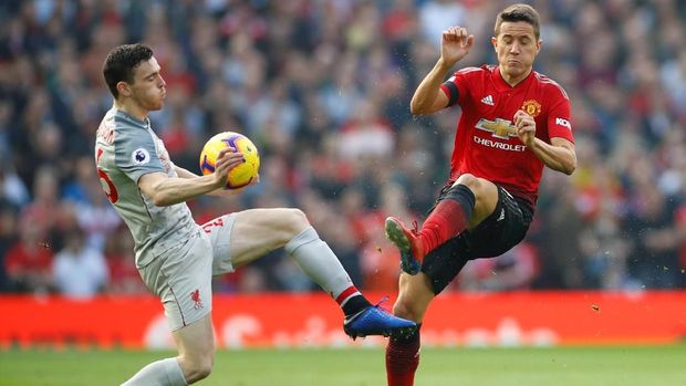 Ander Herrera tinggalkan Man United.