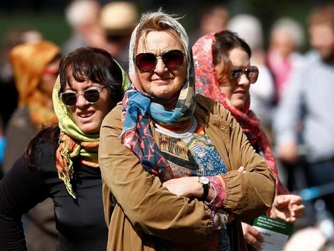 Aksi Solidaritas Warga New Zealand Pakai Kerudung Tuai Kontroversi