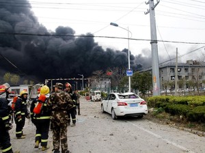 Pabrik Bahan Kimia di China Meledak, 6 Orang Tewas
