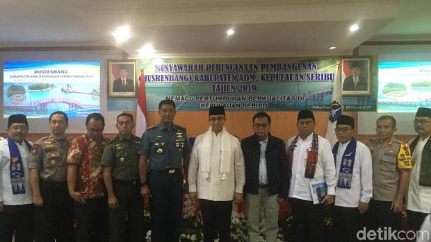 Bupati Kepulauan Seribu Lapor ke Anies soal Masalah Air Bersih-Perhubungan