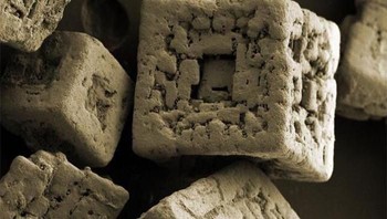 Ini adalah wujud kristal garam yang berbentuk kotak dan dilihat dari mikroskop elektron. Foto: boredpanda