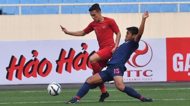 Egy Maulana Vikri belum menunjukkan performa impresif di babak pertama.