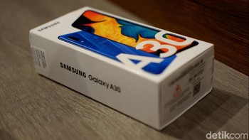 Inilah Galaxy A30.  Foto: Adi Fida Rahman/detikINET