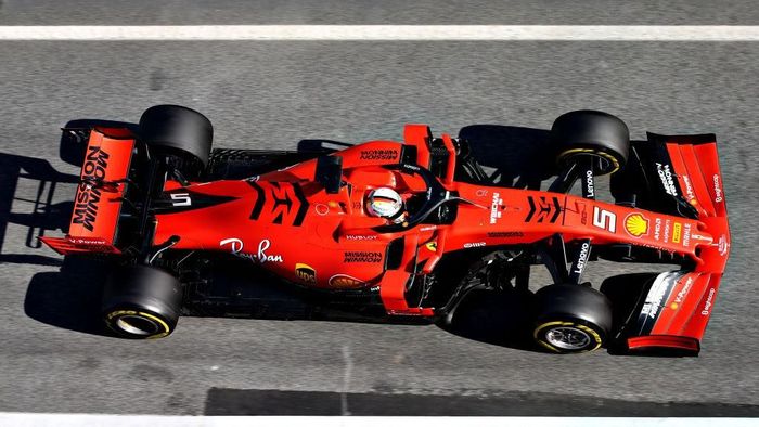 Ferrari ingin pakai Mission Winnow di balapan Bahrain pekan depan (Charles Coates/Getty Images)