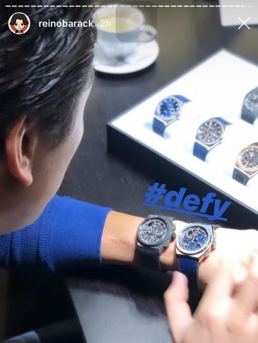 Reino Barack ke Swiss Bareng Syahrini, Coba Jam Tangan Mewah Ini