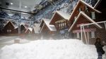 Foto: Suasana Penuh Salju di Trans Snow World Juanda