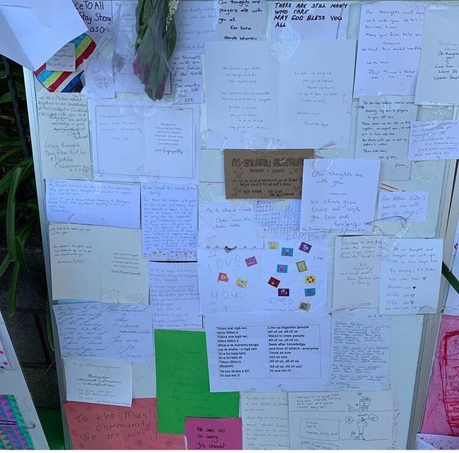 Banyak tulisan positif yang bertebaran. Kata-kata dukungan dan doa begitu menyentuh hati. Foto: Foto: Instagram/NurulShamsu