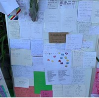 Banyak tulisan positif yang bertebaran. Kata-kata dukungan dan doa begitu menyentuh hati. Foto: Foto: Instagram/NurulShamsu