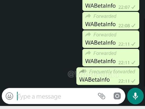 Hasil gambar untuk fitur forwarding info whatsapp