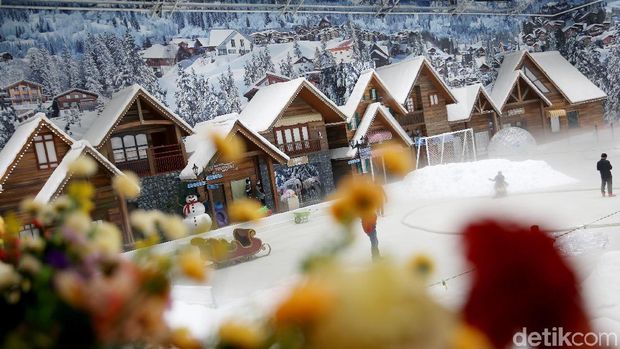 3 Spot Foto Instagramable di Trans Snow World Bekasi