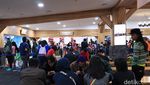 Foto Meriah Pembukaan Trans Snow World Juanda di Bekasi