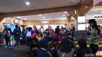 Hari ini menjadi hari peluncuran Trans Snow World Juanda di Margahayu, Bekasi. (Johanes Randy/detikcom)