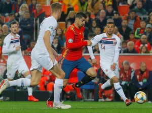 Kualifikasi Piala Eropa: Spanyol Menang Tipis atas Norwegia