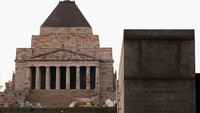 Shrine of Remembrance adalah monumen kepahlawanan yang jadi salah satu tempat wisata gratis di Melbourne. Letaknya tidak jauh dari Federation Square, satu wilayah dengan Royal Botanical Gardens (Getty Images)