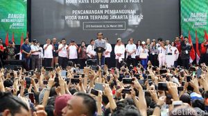 Momen Peresmian MRT Pertama di Indonesia