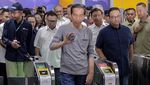 Didampingi Anies, Jokowi Resmikan MRT Jakarta