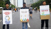 Kegiatan tersebut bertujuan untuk mengkampanyekan Air Untuk Semua.