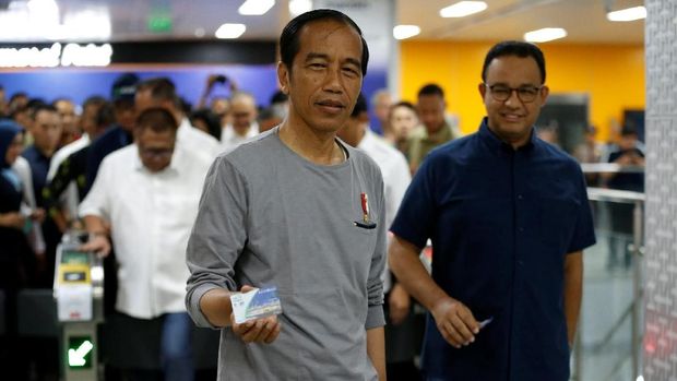 Ada MRT Jakarta, Jokowi: Warga Bisa Tinggalkan Mobil Pribadi