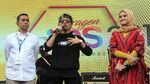 Sandiaga, Atta Halilintar dan Zee Zee Shahab Berbagi Tips Sukses di Sragen YES 2019