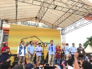 Awali Kampanye, Sandiaga: Saya Pilih Ketemu Anak Muda di Sragen