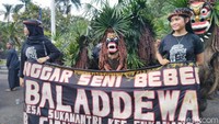 Even tahunan tersebut diikuti oleh ratusan warga Ciamis dari berbagai daerah dan kabuyutan. (Dadang/detikcom)