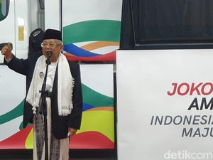 Maruf Amin: Yang Percaya Jokowi Larang Azan Cuma Orang Beloon