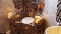 Kursi takhta yang cocok untuk si Raja Buang Air. Istimewa/Dok. Boredpanda.