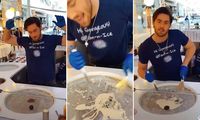 Ganteng! Pemilik Kedai Es Krim Roll Ini Dipuja Banyak Wanita