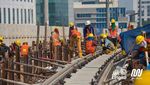 Potret Para Pekerja Proyek MRT Pertama Indonesia