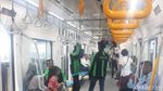 Foto: Setelah Diresmikan Jokowi, MRT Jakarta Makin Ramai Penumpang