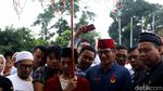 Sandi Disambut Kesenian Palang Pintu Saat Tiba di Ciracas