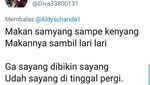 Pantun Makanan Kocak Curhatan Netizen Saat Ketemu Mantan