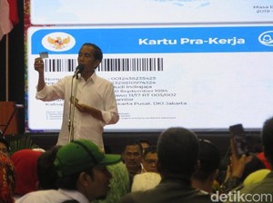 Gaji Kartu Pra Kerja Jokowi Naik Jadi Rp 1 Juta