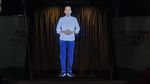 Penampakan Kampanye Hologram Jokowi-Maruf Amin