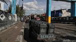 Potret Penjual Air Bersih di Utara Jakarta