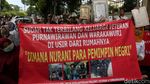Aksi Para Veteran Tuntut Kesejahteraan di Depan KPU