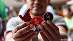 Aksi Para Relawan Prabowo-Sandi Saat Hadiri Kampanye Akbar